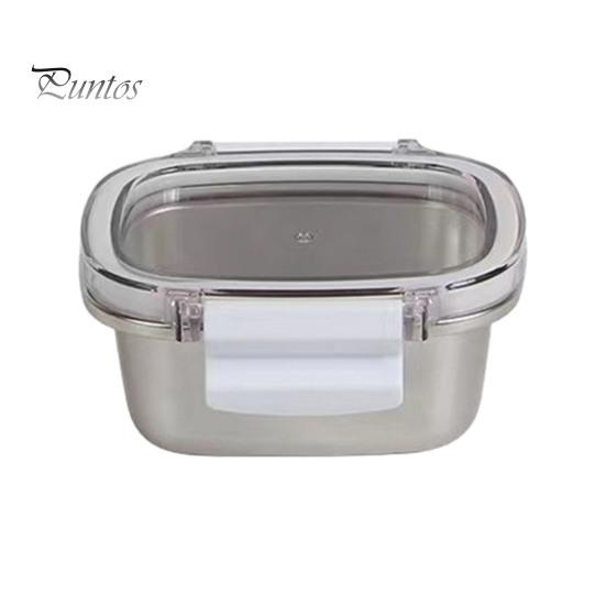 Ланч-бокс из нержавеющей стали для детей и взрослых контейнер для еды Bento Box для школы и работы герметичный контейнер для свежести быстрой заморозки без запаха для приготовления пищи S 1094₽