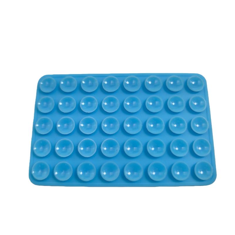 1/3Pcs Mobile Phone Silicone Sucker Pad Double Sided 40 Suction Cup Phone Holder Detachable Anti-slip Fixture