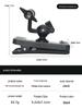 Magnetic Backpack Clip for DJI Action5/6 & Insta360 Cameras