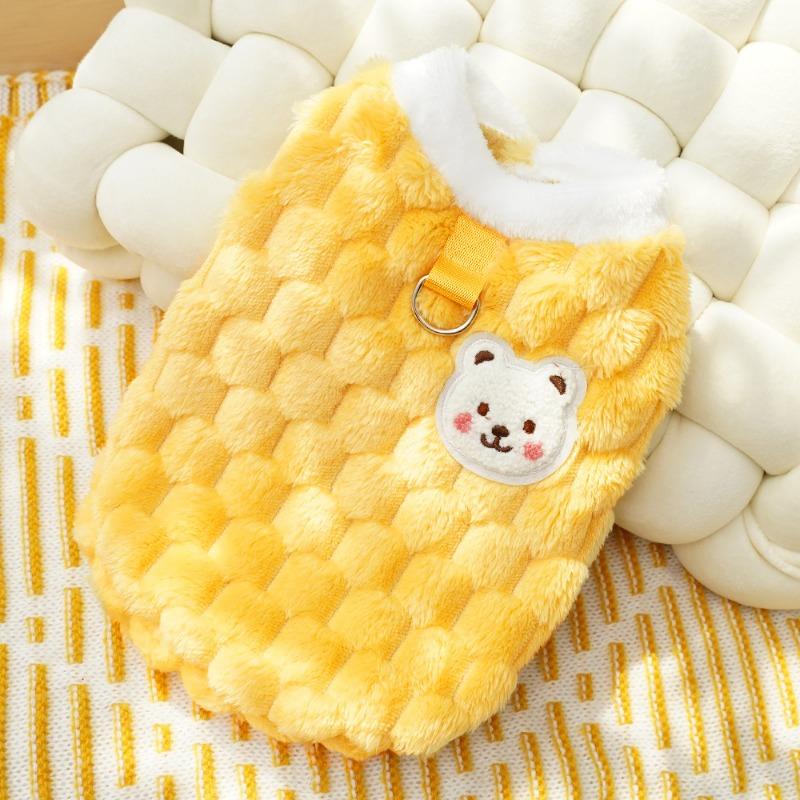 New Autumn and Winter Cat and Bichon Frise Pet Clothing, Teddy Cat and Dog Fleece