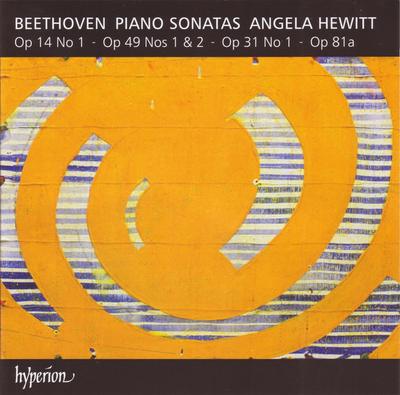 CD LUDWIG VAN BEETHOVEN, ANGELA HEWITT - Klaviersonaten Op 14 Nr. 1 - Op 49 Nr. CDA68131 Hyperion 2016 Europa ObiClassical Gebraucht