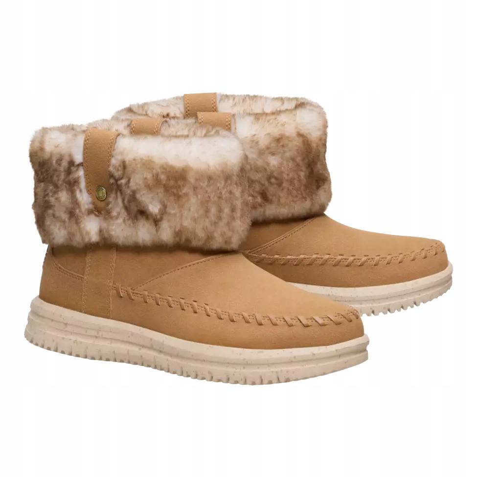 Heydude Classic Camden Cuff Cozy  44283 |36| Cognac