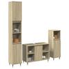 VidaXL Ensemble De Meubles De Salle De Bain 3 Pcs Chêne Sonoma 3307679