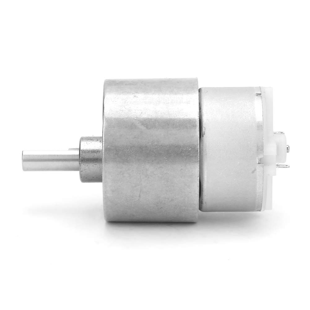 VGEBY DC Gear Motor, Automation Equipment, Low Speed Motor, Metal Gear, High Torque, Rectifier,