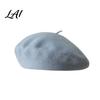 Casual Street Leisure Wear Women French Beret Hat Wool Blend Artist Retro Warm Gift for Her Painter Cap Solid Color Cozy Autumn Winter Elegant