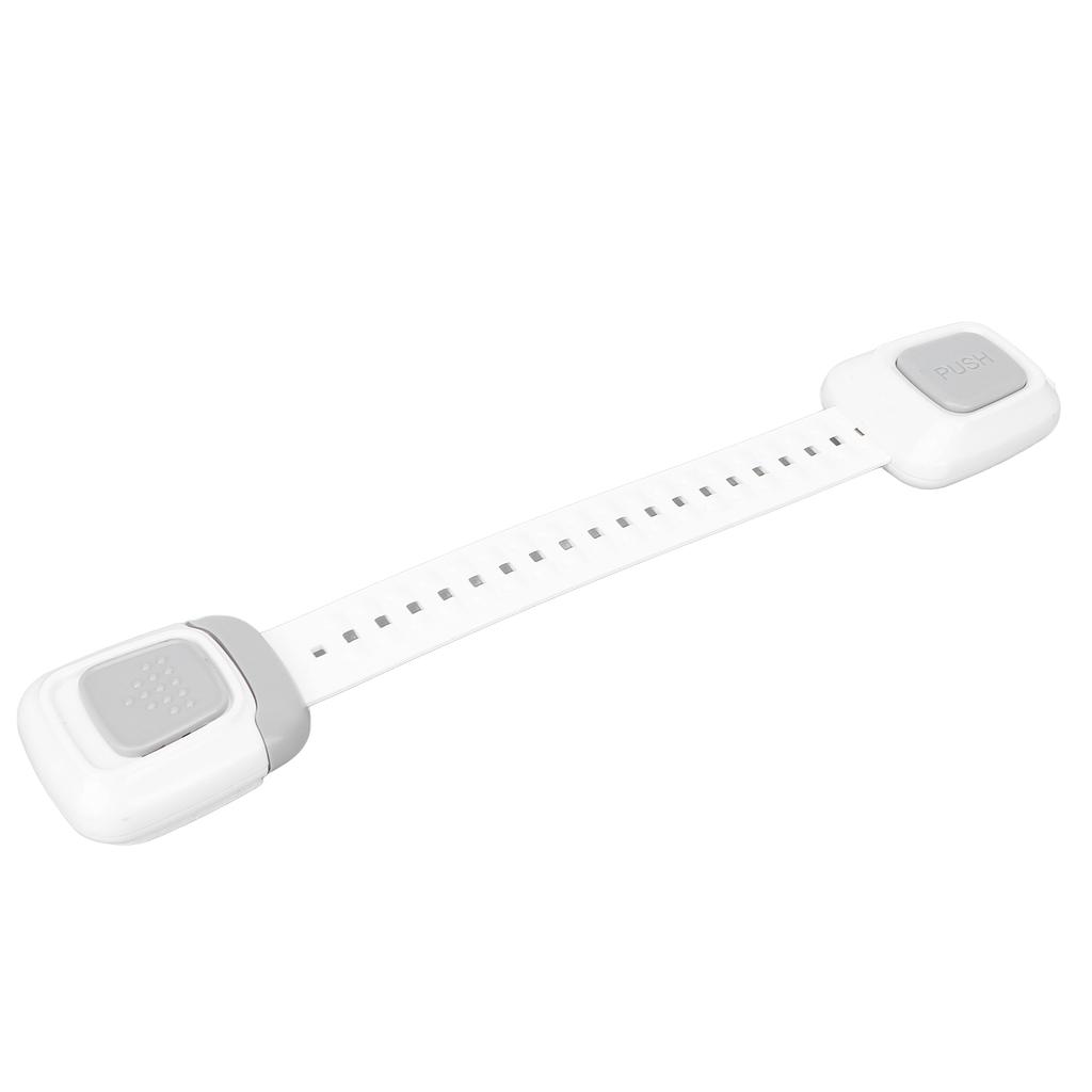 Child Safety Strap Lock Double Button Adjustable Multifunction Hand Protection for Refrigerator