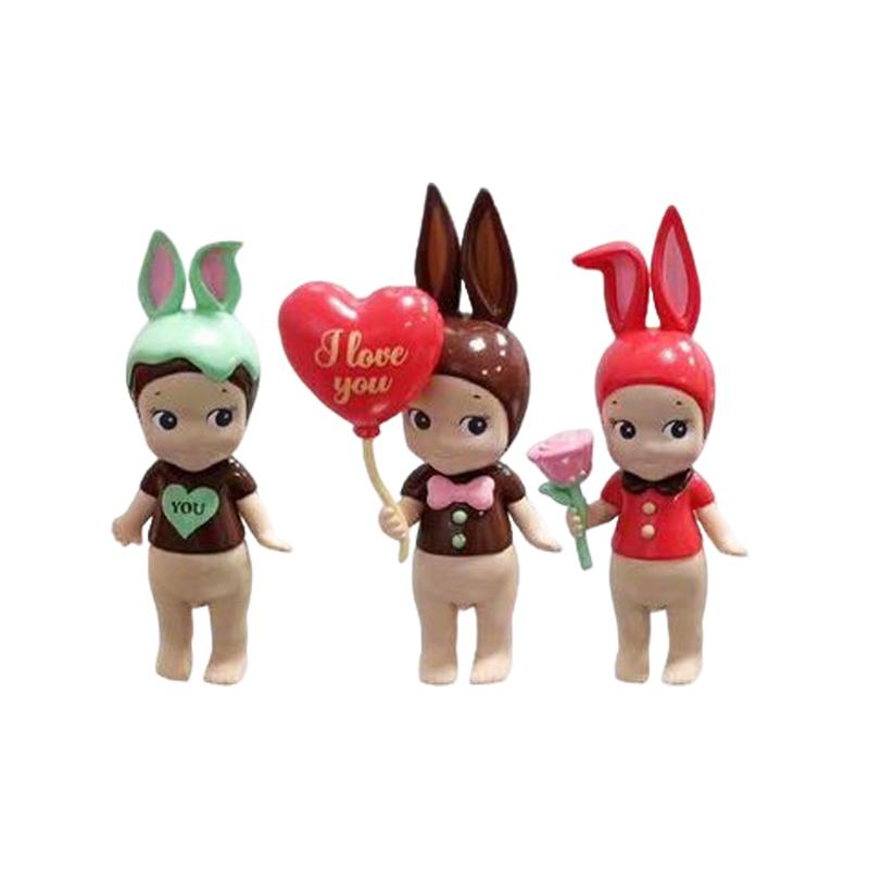 Cute Cartoon Figure Angel  Love Gift Birthday Cake Series   Room Interior Decoration Children's Birthday Gift