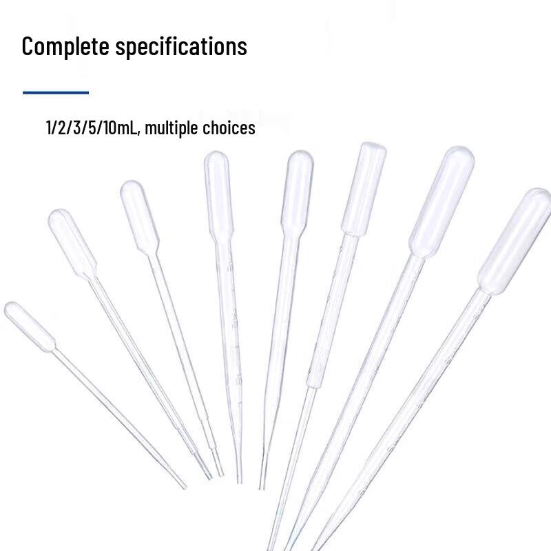 Disposable Plastic Pasteur Pipettes, Lab Grade