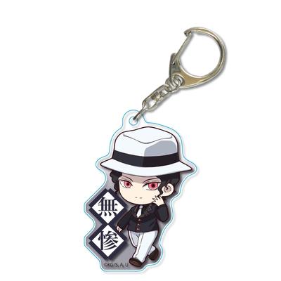 Demon Kimetsu No Yaiba Kibutsuji Muzan Tekutoko Acrylic Keychain 2nd Edition Slayer