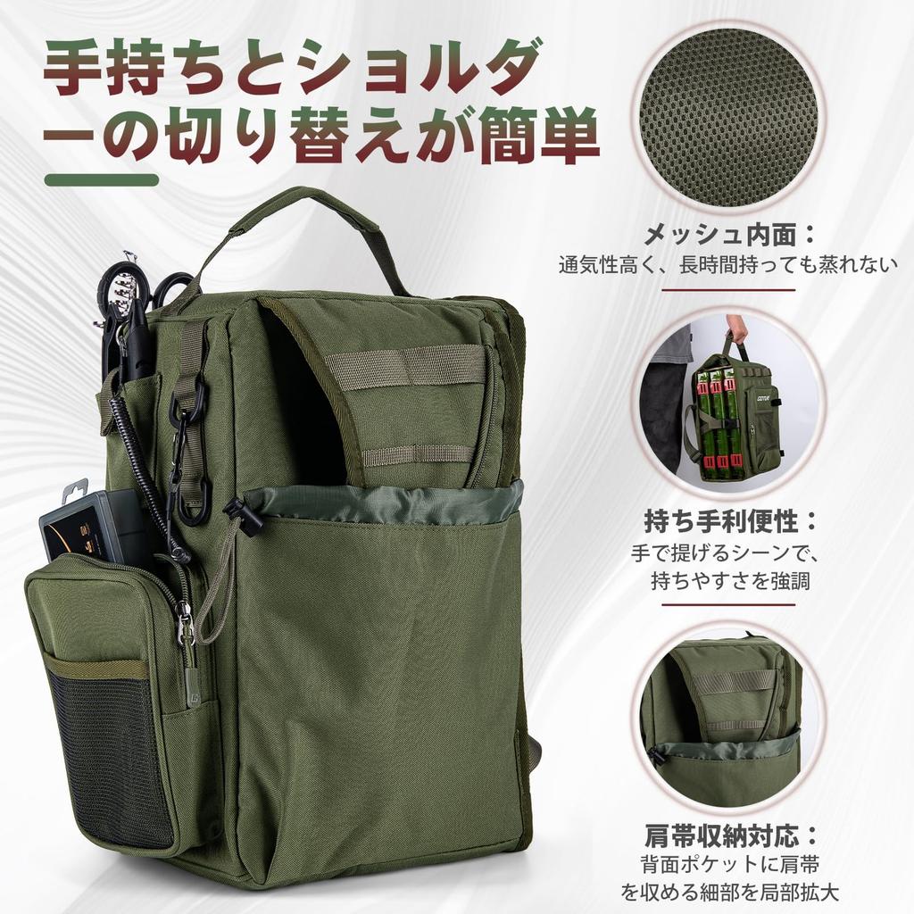 Goture Fishing Backpack with 3 Portable Tackle Tool and Bait Fishing 900D Oxford Fabric with Rod Carp Tackle Durable Oxford Camping Bright Pink and