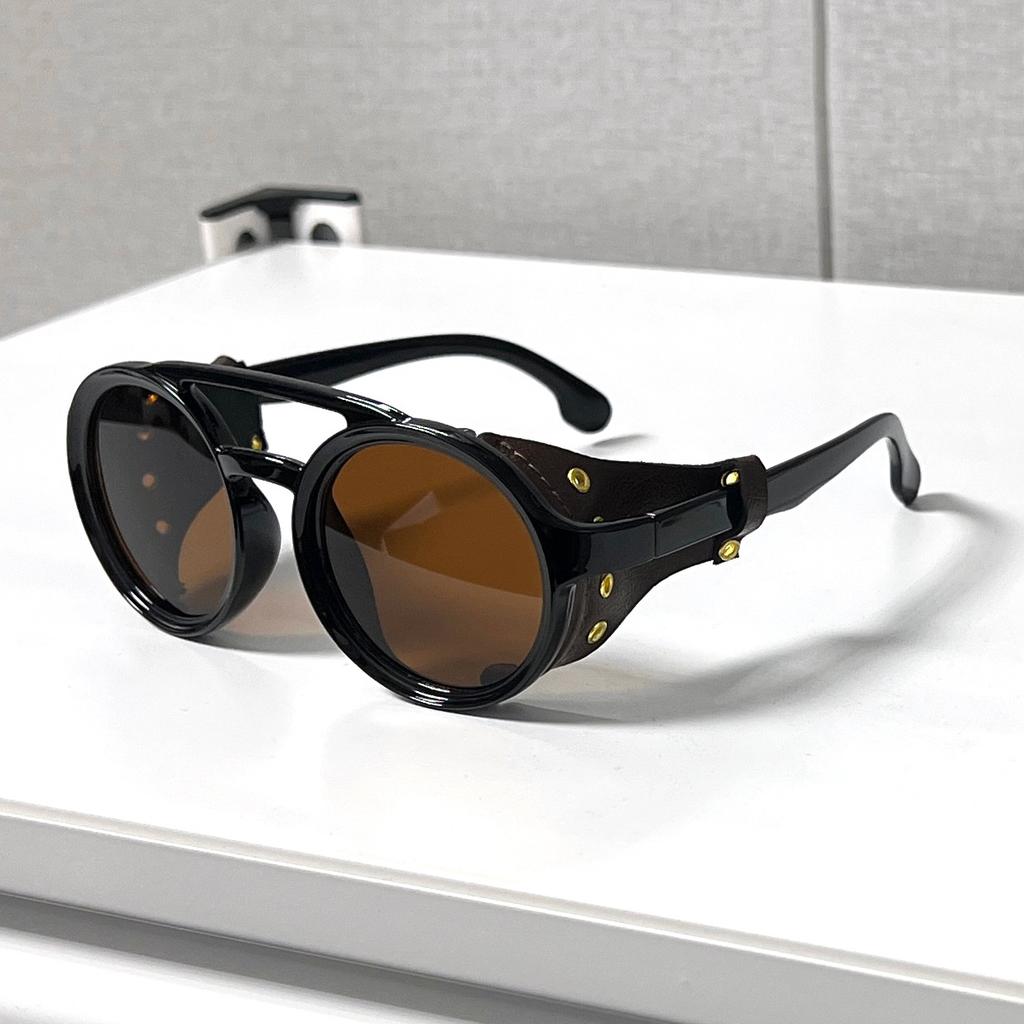 Cyberpunk Sunglasses A Hip Hop Personality Os Glasses Men'S And Women'S Niche Belt Buckle Sunglasses