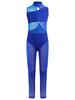 Girls Figure Skating Dress Ballet Latin Dance Leotard Kids Cut Out Rhythmic Gymnastics Acrobatics Athletics Unitard