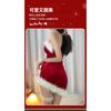 Christmas Wear Atmosphere New Year's Robe Small Short Skirt Women's Sexy Christmas Themed Skirt Dress