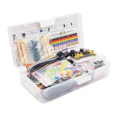 Kit Inicial Eletrônico Pacote Eletrônico DIY Abrangente Placa de Protoboard de 830 furos Aprenda com Tutorial e Componentes