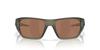 Oakley Sunglasses Frame Color Matte Olive Lens Prizm Tungsten 60mm Men's 0OO9486, (Front) Ink, Color