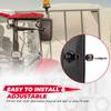 KEMIMOTO Tractor Mirror, Farm Excavator Mirrors Compatible With Front Loader Excavator Farm Tractor Such As John Deere, Case IH, Agco, New Holland,