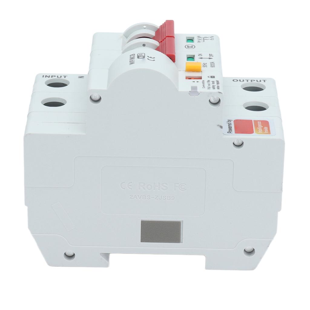 Smart Circuit Breaker 2P WiFi App Remote Control Overcurrent AC220V