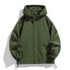 American Solid Color Jacket for Men's Spring New Trendy Loose Versatile Sports Jacket