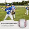 9inch BaseBall Ball Elastic 7.2cm Exercise Base Balls Soft Rubber Core Relieve Stress Equipment for Sport Team Game