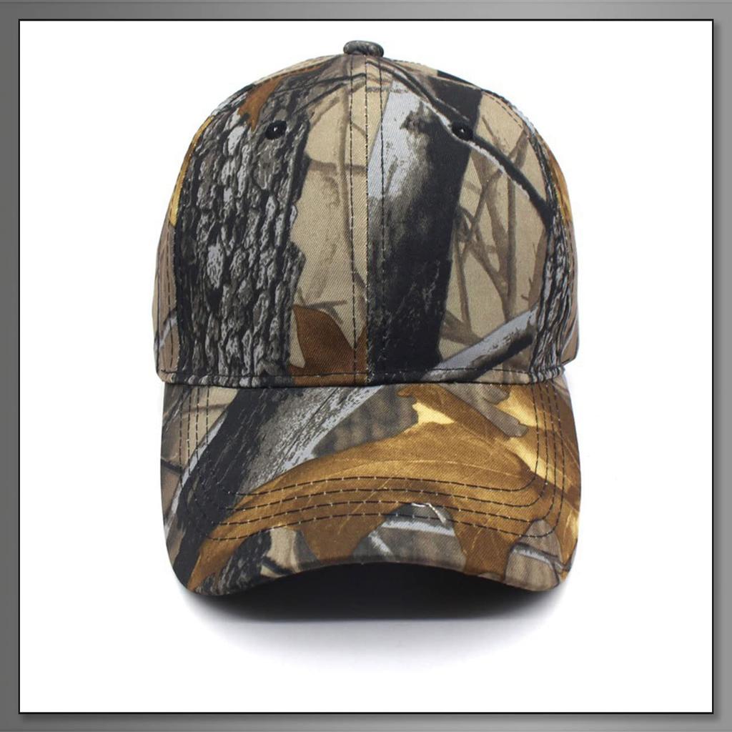 BUZZxSELECTION (Buzz Selection) Casual Outdoor Military Camouflage Hat, CAP169 (Black), for Men and Women