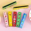 16-tonowa drewniana harmonijka dla dzieci - edukacyjny instrument muzyczny i zabawka dydaktyczna dla uczniów