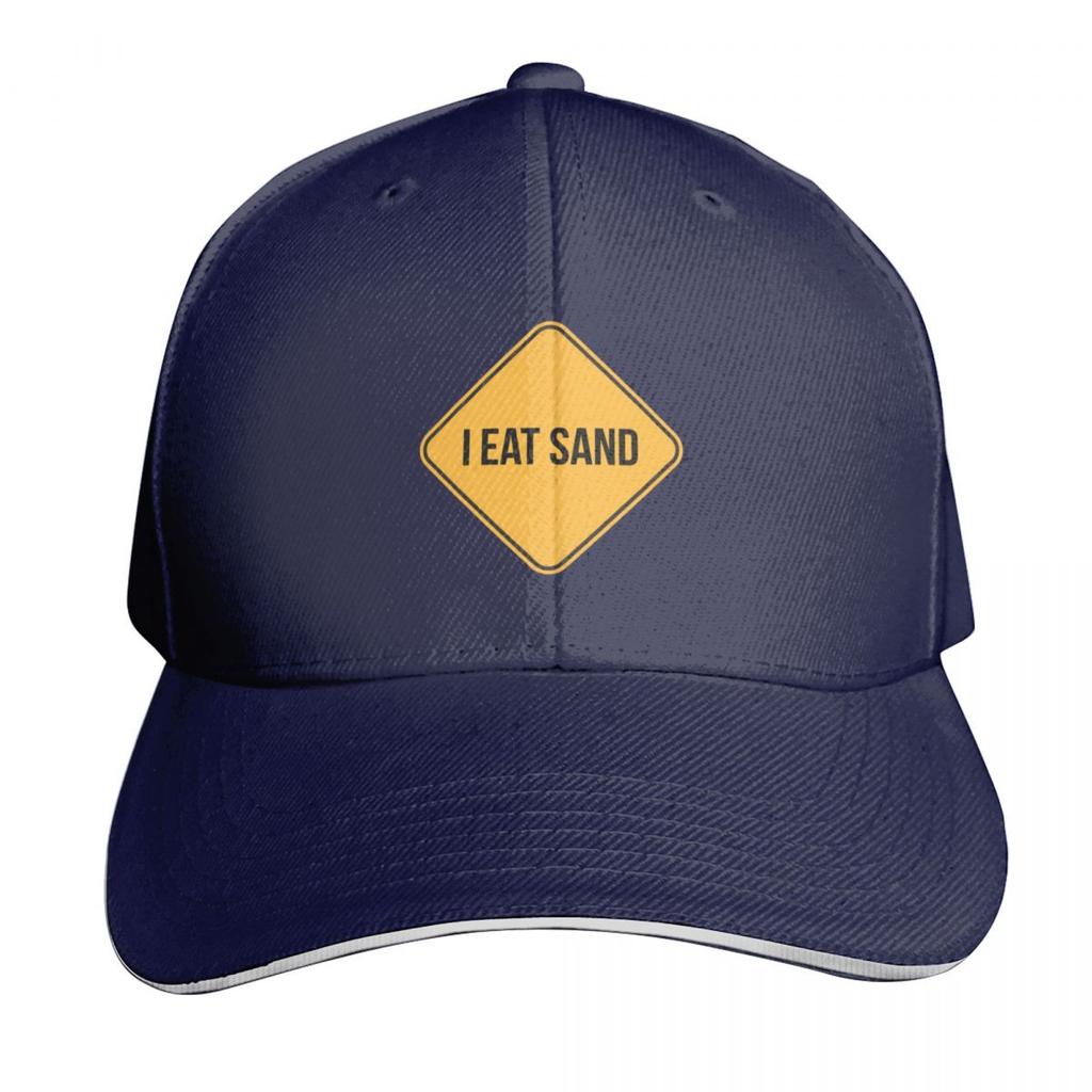 I eat sand sign Baseball Cap Gift for Him Her Casual Daily Wear Quick Dry PerforUnisexce