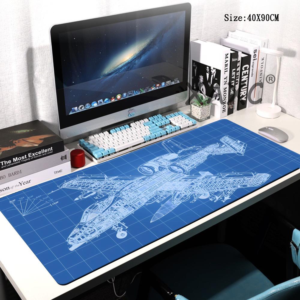 Mechanical Drawings Mouse Pad Gaming Xl Home Large Big Hd Hybxaxc Xxl Mouse Pad Natural Rubber Carpet NonSlip Desk Table Mat