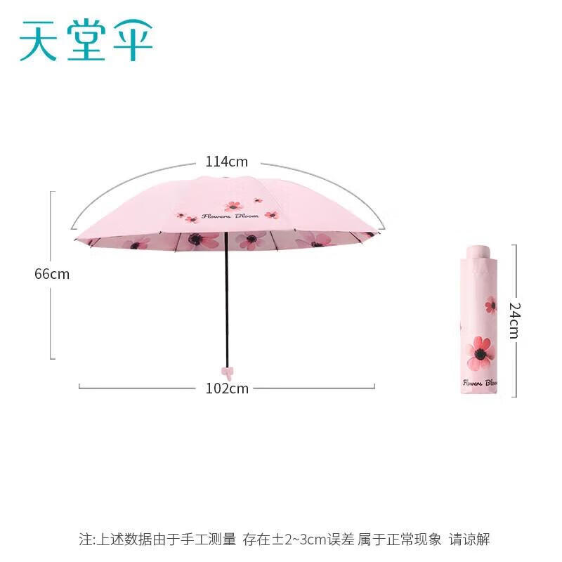 Paradise Automatic Compact UV Travel Umbrella