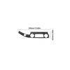 Carbon Fiber Interior Radio Control Cover Trim For Chevrolet Impala 2014-