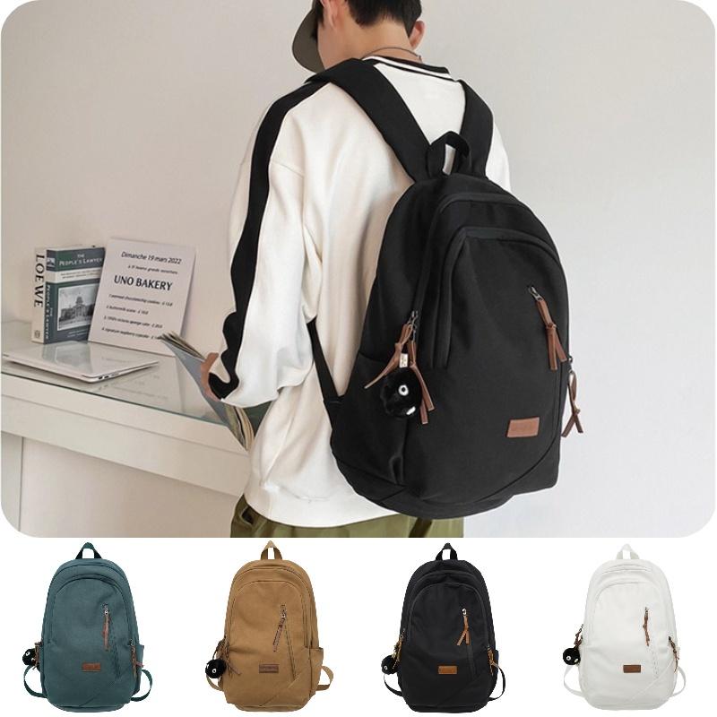 Wholesale Girls' Backpack With Large Capacity Oxford Cloth Material Fresh And Sweet Style Suitable For Travel White/black/green/camel