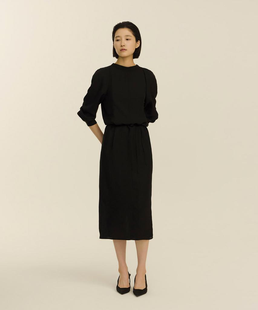 Nogseob Glossy Long One-Piece_Black