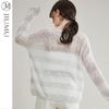 JIUMU Gestreifter Pullover für Damen