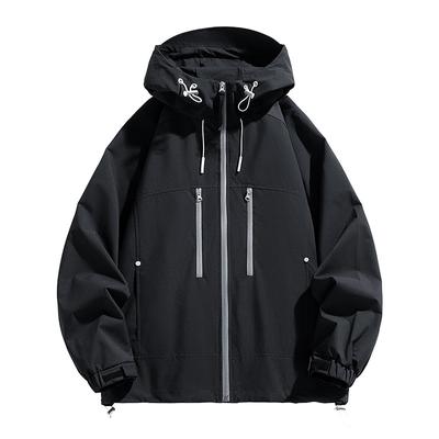 Thin Jacket, Baseball Jacket, Youth Jacket, Windproof Jacket, Men's Hooded Top