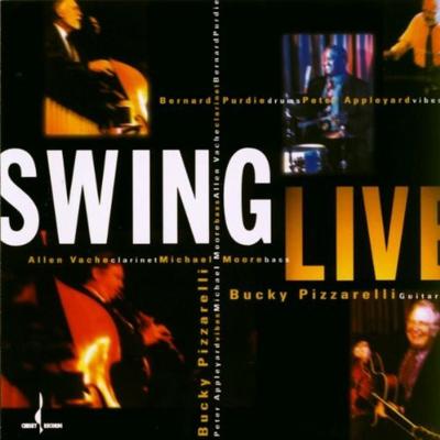 CD BUCKY PIZZARELLI - Swing Live  JD218 Chesky Records 2001 Europe Jazz Used