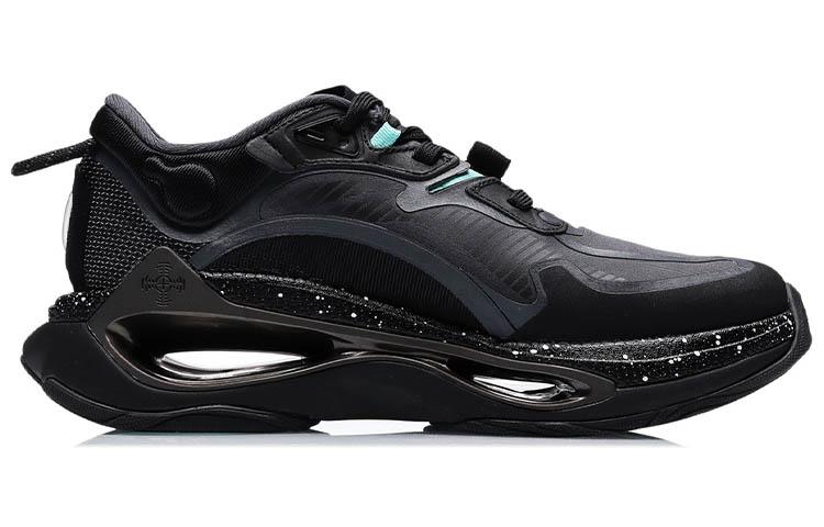 Men's Sneakers Li-Ning Exceed Infinity Running Shoes Men's Low-top Black