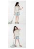 Youthful Dreams Girls' Quality Short-Sleeve Lace T-Shirt - Stylish Summer Casual Wear