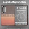 For Samsung Galaxy Z Fold 8 Magnetic Aramid Carbon Fiber Case MagSafe Charging Ultra Slim Light Fold 8 Wide Protective Cover