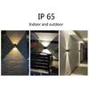 6W/10W LED Wall Light Outdoor Waterproof IP65 Porch Garden Wall Lamp & Indoor Bedroom Bedside Decoration Lighting Lamp Aluminum