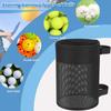 Bolsa de Rede para Pickleball Organizador Portátil para Pickleball Suporte Armazenamento de Bolas Rede para Homens Mulheres Meninos Meninas Jovens Adolescentes Atletas