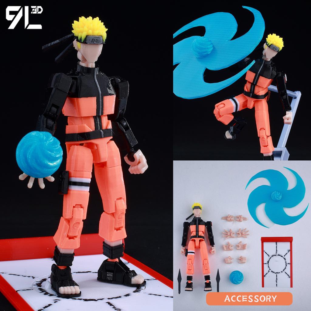 9L3 Figurka Mahoragi z Jujutsu Kaisen wydrukowana w 3D Dummy13 Lucky13 Wielostawowa Pozowalny Model Anime Kolekcjonerska Zabawka Prezent