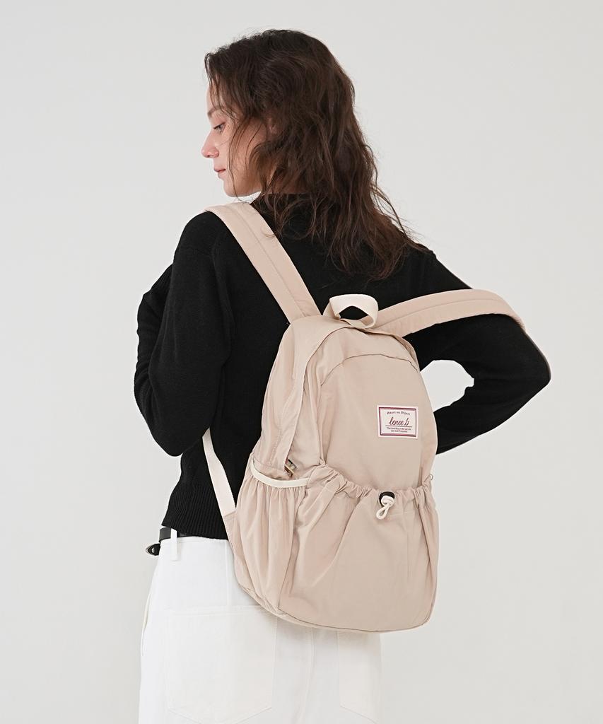 Leneeb String Backpack Ivory