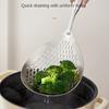 Ustensiles de cuisine en acier inoxydable 201 Passoire de cuisson avec manche en bois Passoire à épices au poivre Tamis Ustensiles Filtre Cuillères à écumoire