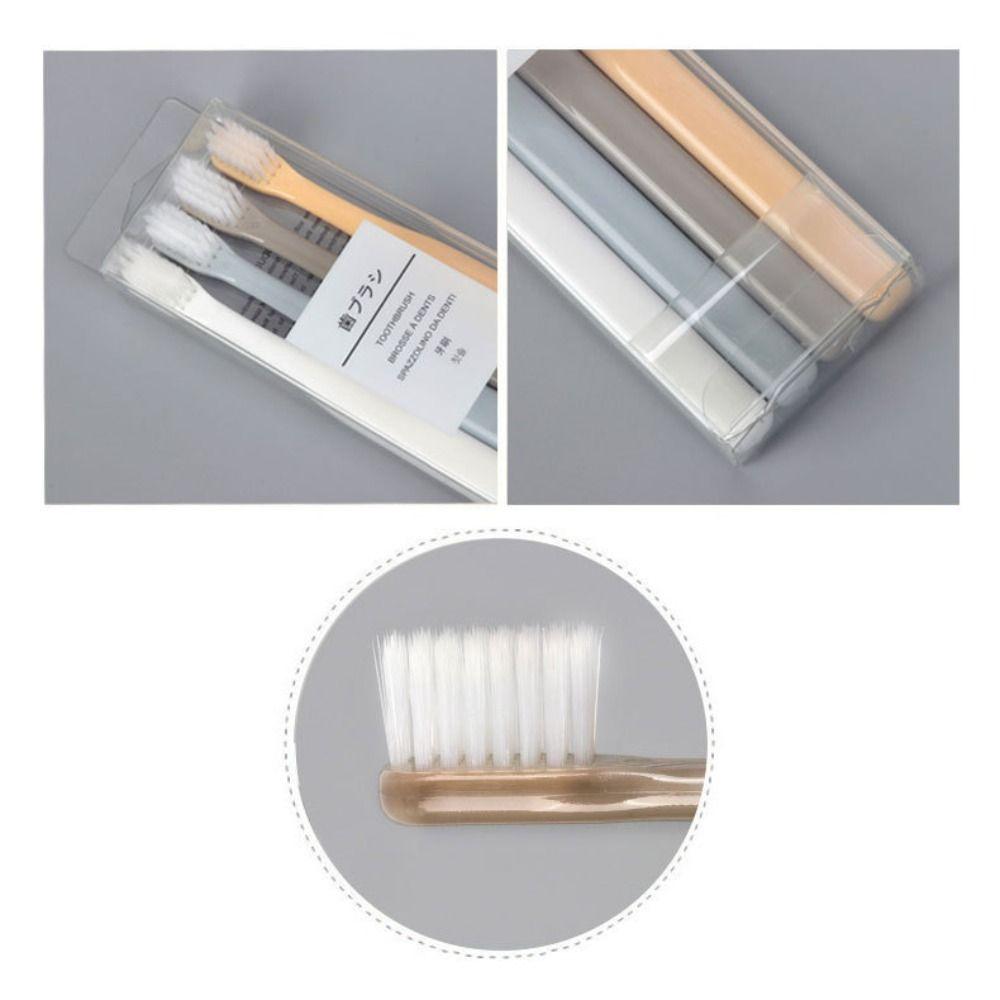 8Pcs Gingival Sensitivity Soft-bristled Toothbrush Inter-Dental Adult Toothbrush Oral Hygiene Care