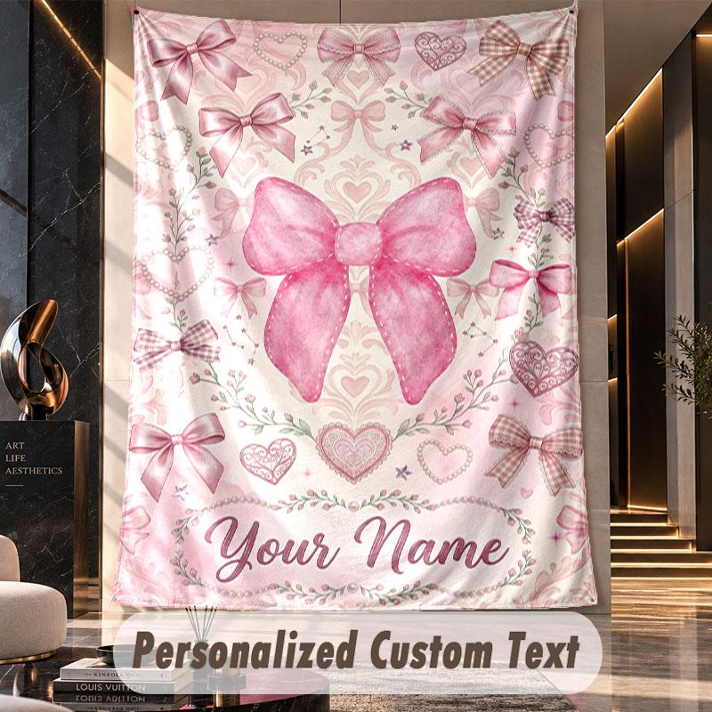 Love Hearts (144) Theme Custom Tapestry Personalized Custom Name Text Wall Hanging Tapestry Home Decor Background Cloth