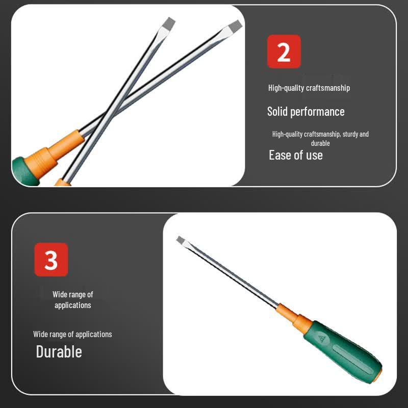 Green Forest Flathead Screwdriver