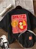 Aperol Spritz Recipe Graphic TShirt Mother Daughter Matching Tee Summer Orange Cocktail Harajuku White Tops Unisex