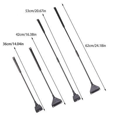 Fish Tank Cleaning Tool Flat Sand Algae Removal Dual-Use Glass Algae Removal Scraper Household Cleaning Tool Aquarium Accessorie
