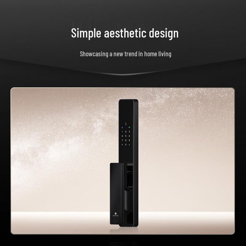 DESMAN Q2S Fully Automatic AI Finger Vein Smart Door Lock