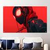 1pc Comic Book Hero Inspired Wall Hanging 2D Polyester Tapestry for Bedroom  Living Room Bold Red  Black Aesthetic Wall Deco