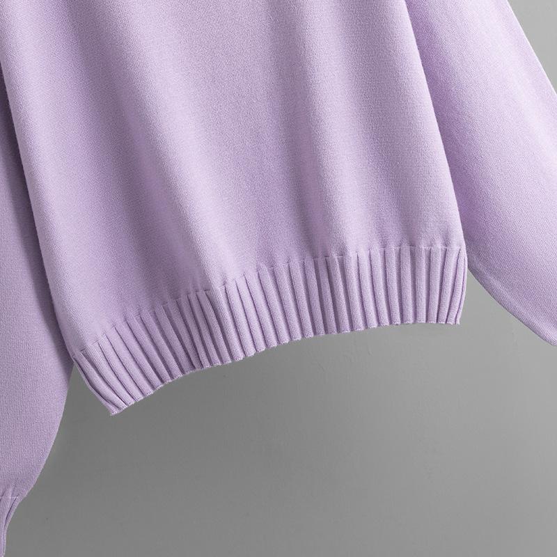 GMXIA Ensemble deux pièces tendance à manches longues courtes et longues pour l'automne et l'hiver pour femmes